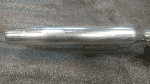 Выхлоп Paughco на fxr, б\у