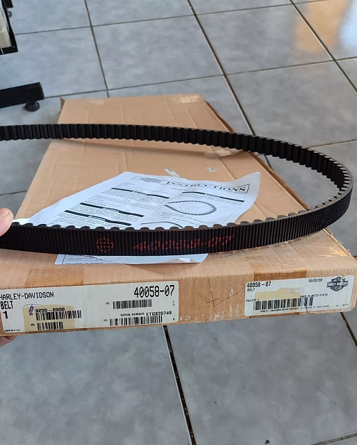 Ремень Harley-davidson 133T, 1" 40058-07