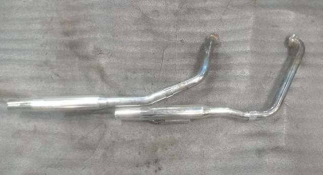 Выхлоп Paughco на fxr, б\у