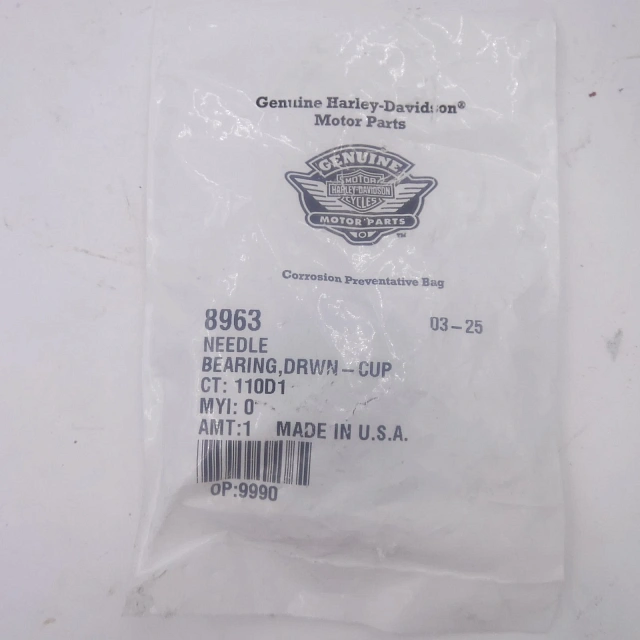 Подшипник игольчатый вала КПП Harley-davidson, 8963