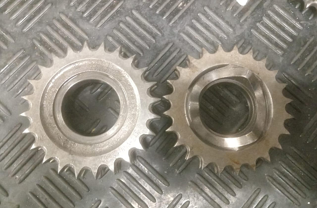 Звезда компенсатора Evo, 24 зуба, 40269-85A, б\у