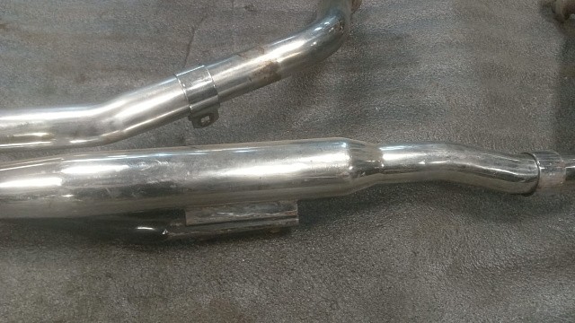 Выхлоп Paughco на fxr, б\у